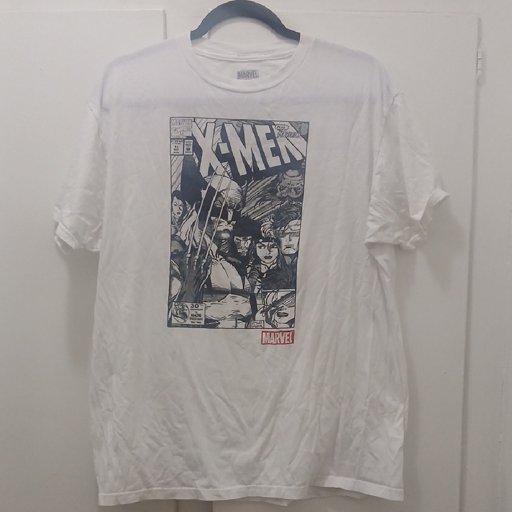 Marvel X-Men White Graphic Tee